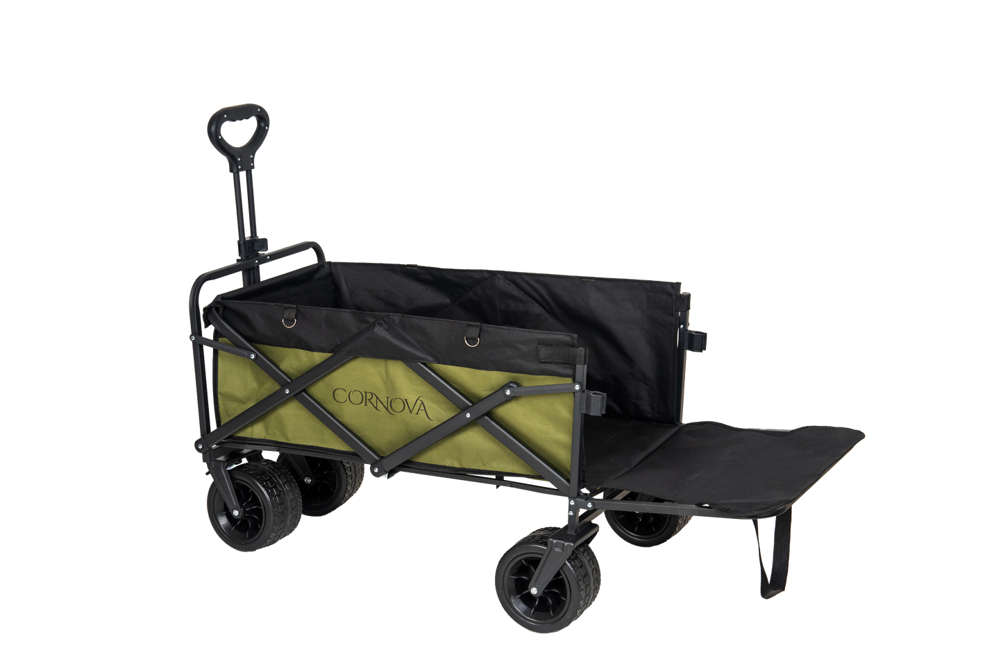 Folding Wagon with Tailgate